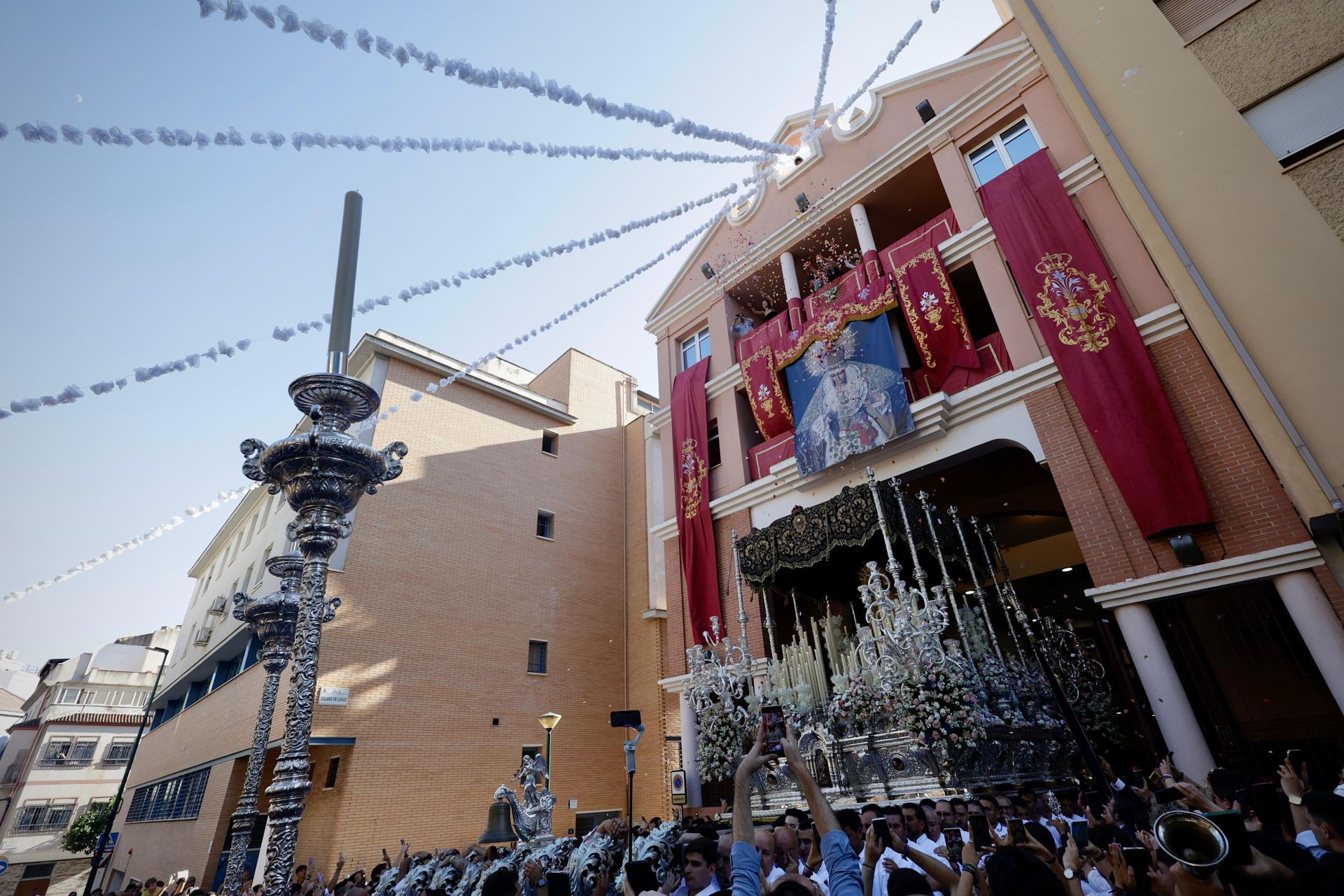 Procesión extraordinaria de la Virgen de la Paz