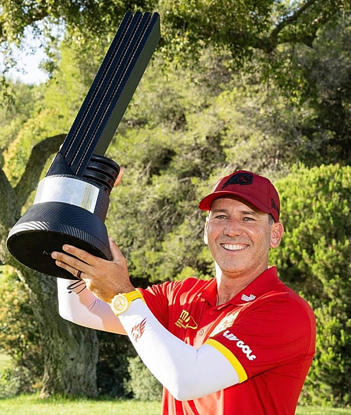 Imagen secundaria 2 - Épica remontada de Sergio García para llevarse el LIV Golf Andalucía