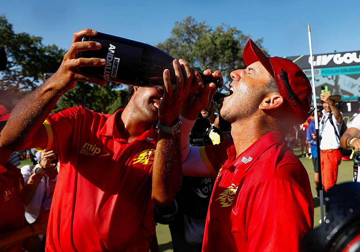 Épica remontada de Sergio García para llevarse el LIV Golf Andalucía