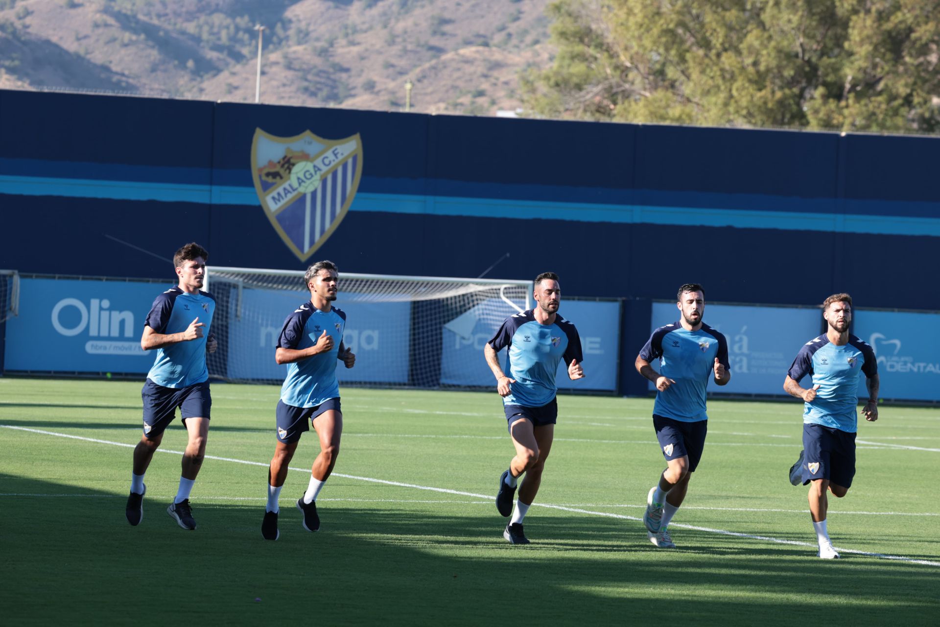 La vuelta al trabajo del Málaga, en imágenes