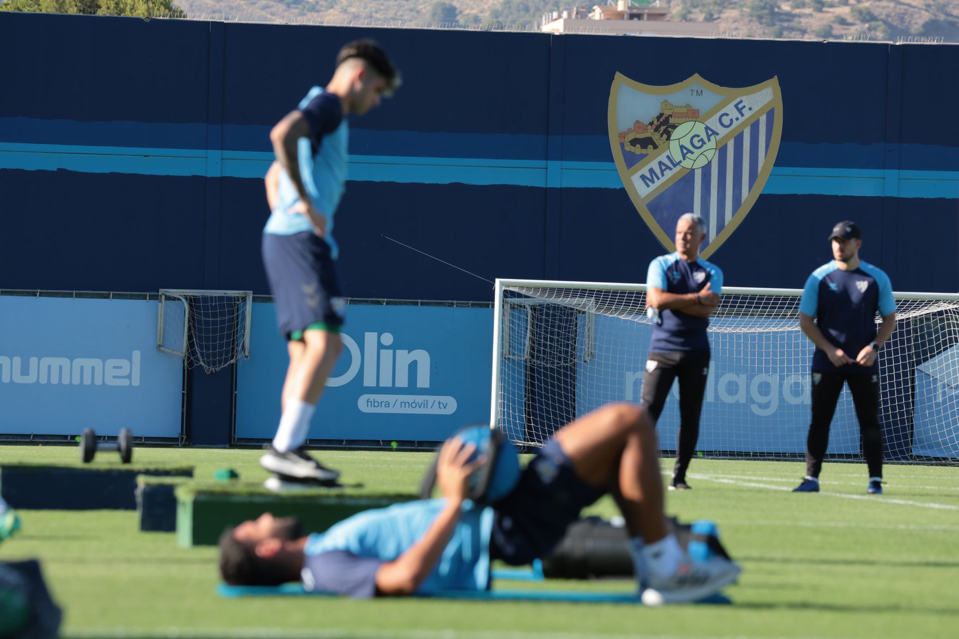 La vuelta al trabajo del Málaga, en imágenes