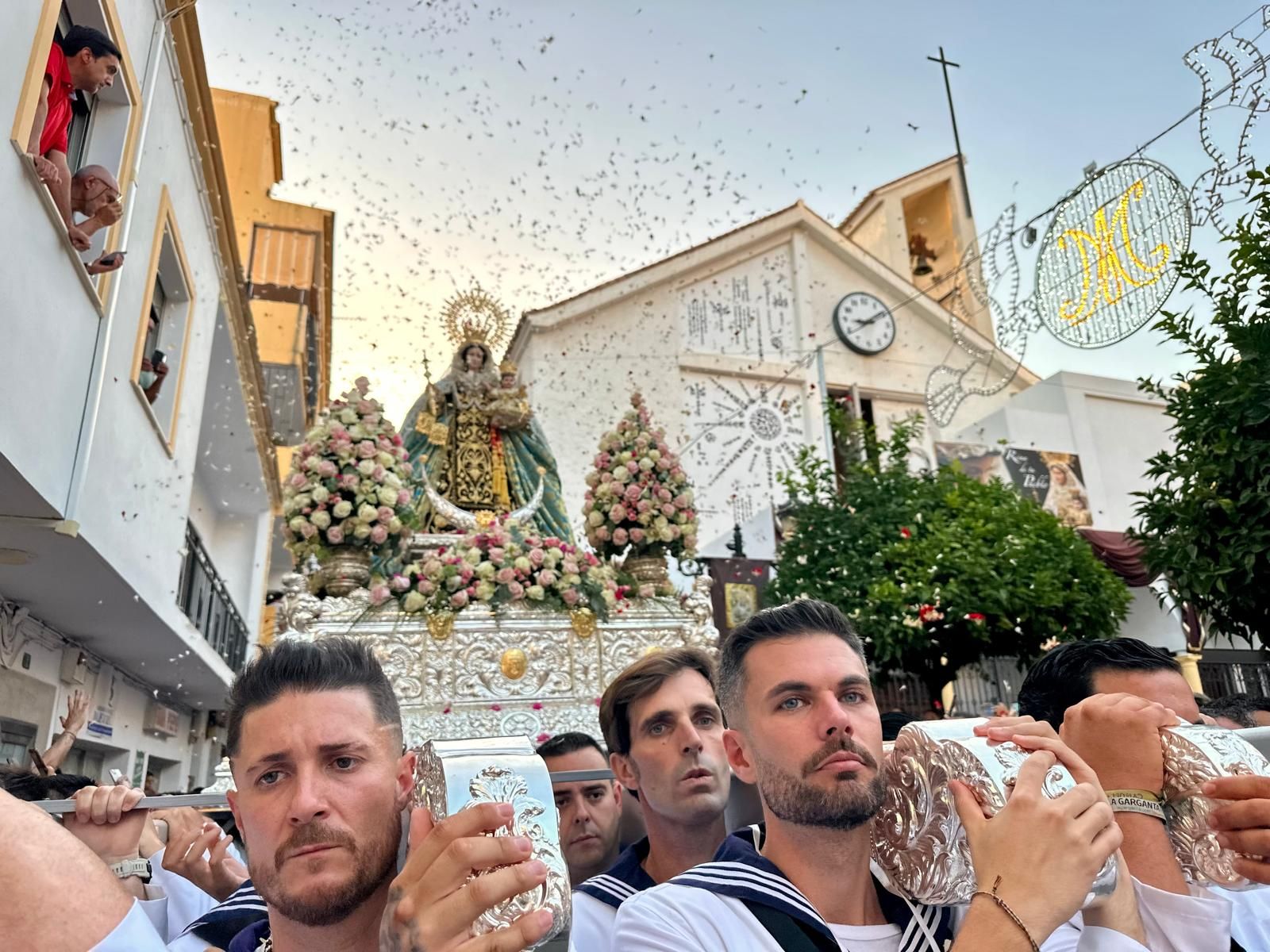 La Virgen del Carmen, en Los Boliches (Fuengirola)