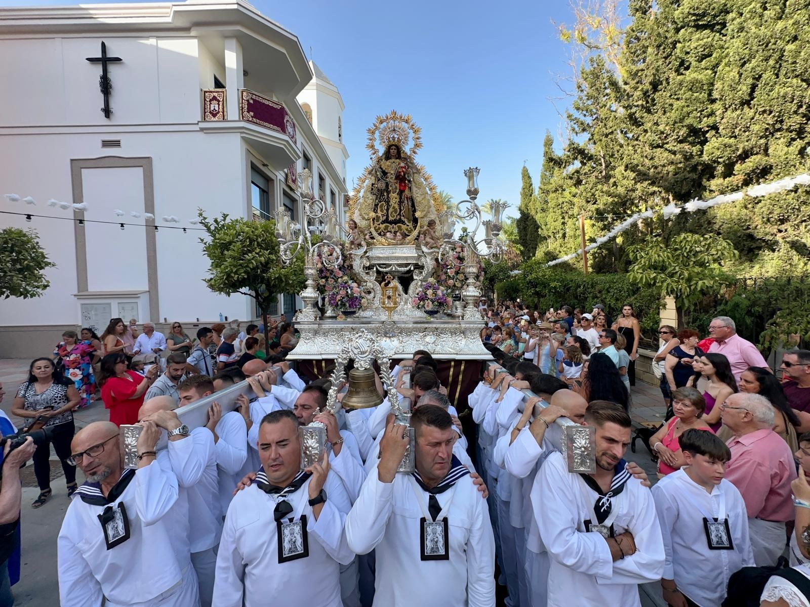 La Virgen del Carmen de Fuengirola, conocida como la del Parque