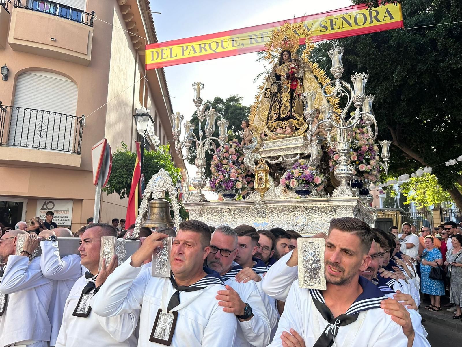 La Virgen del Carmen de Fuengirola, conocida como la del Parque