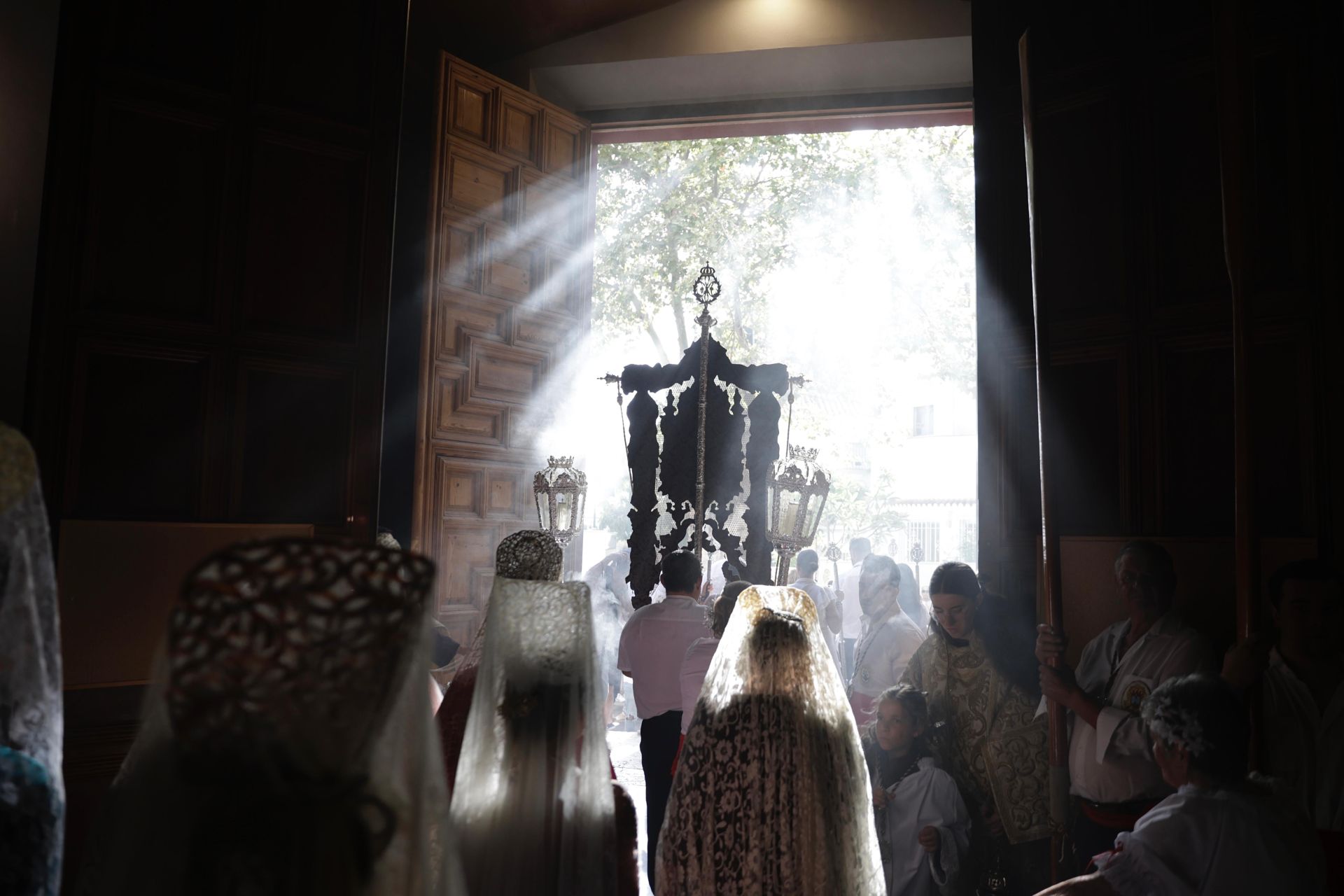 Salida de la Virgen del Carmen en Pedregalejo