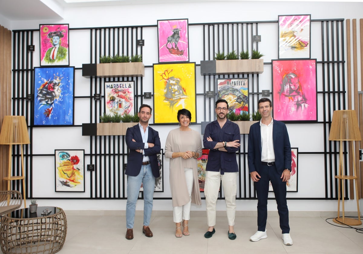 Marbella alberga la exposición 'Esencia', del pintor José Tomás Pérez Indiano