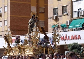 La procesión de la Virgen del Carmen de Huelin, en imágenes