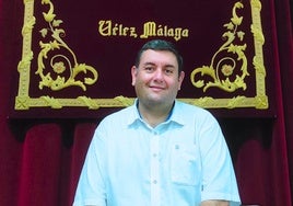 Rafael Moreno, tras ser elegido nuevo presidente de la Agrupación de Cofradías de Vélez-Málaga.
magen reciente de Rafael Moreno.