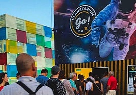 El planetario podrá visitarse junto al Pompidou desde el 1 de agosto.