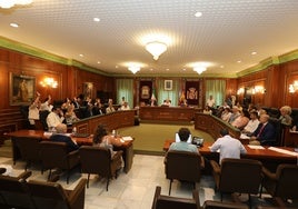 Pleno corporativo de Marbella relativo al mes de julio.