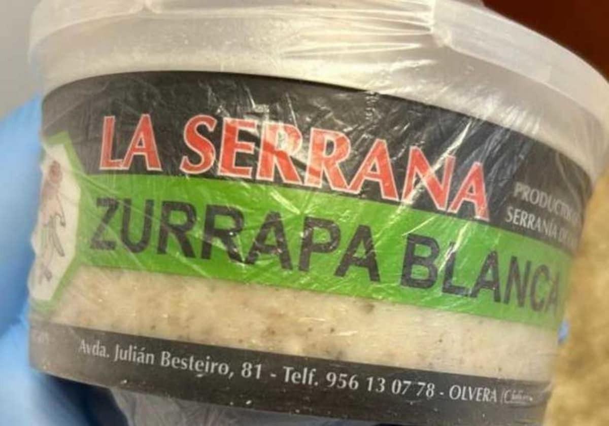 Producto contaminado con listeria que Salud recomienda no consumir.