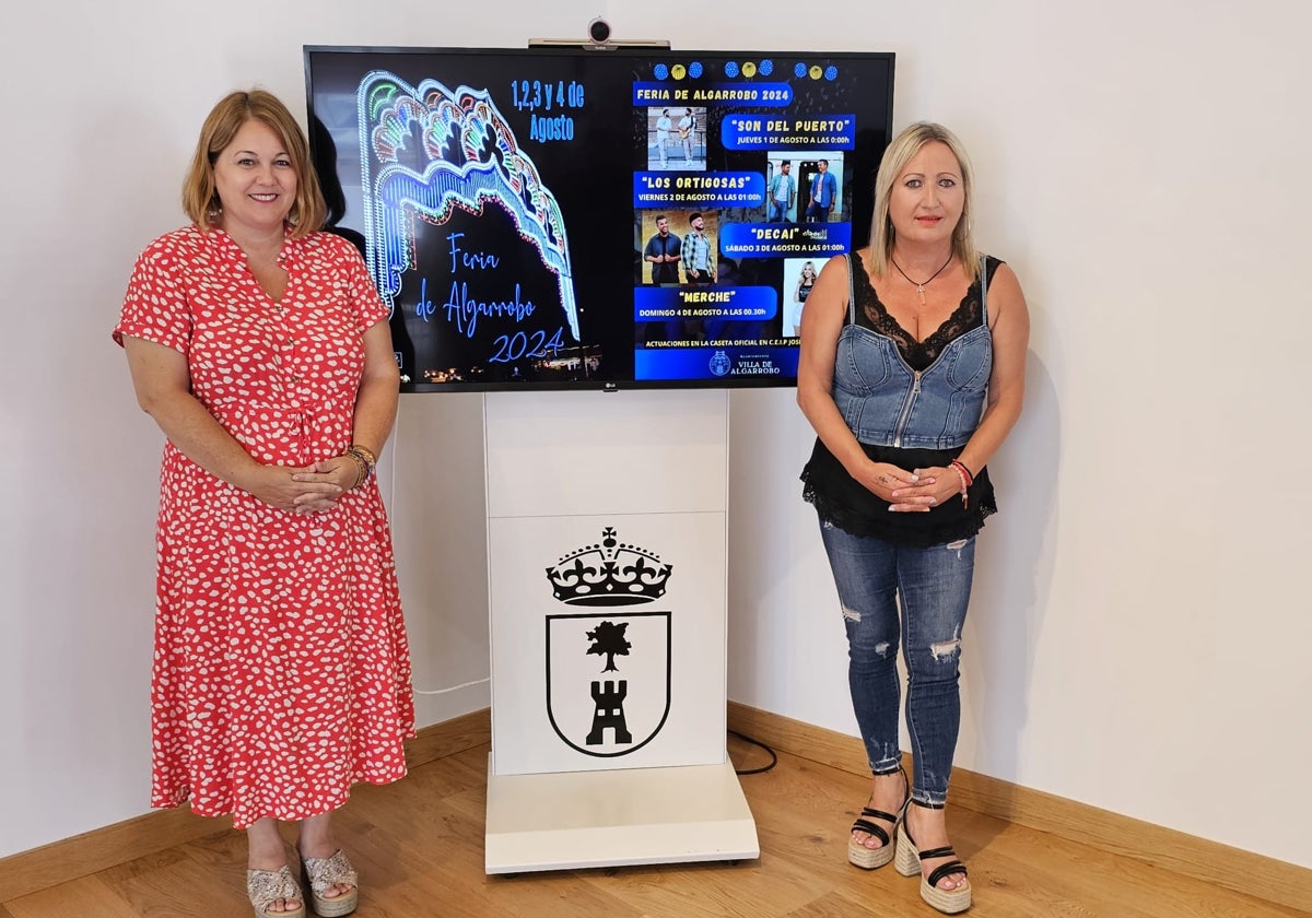 Acto de presentación de la programación festiva prevista en Algarrobo.