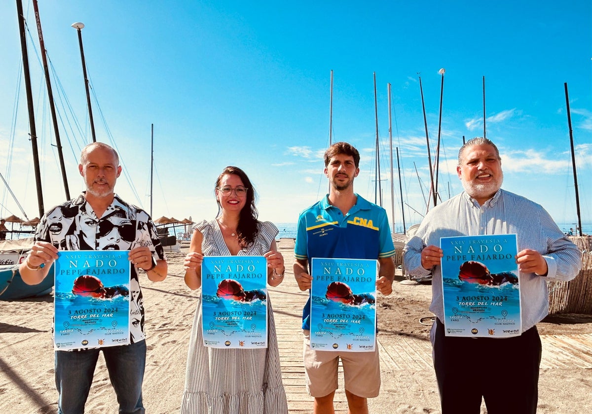 Acto de presentación de la cita deportiva prevista para este próximo sábado en Torre del Mar.