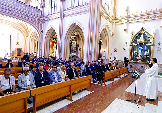 José Manuel Llamas dirige unas palabras a los presentes.