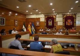 La Corporación Municipal de Alhaurín de la Torre reunida en pleno.