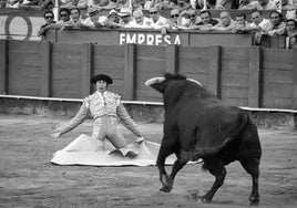 Paquirri en una actuación en La Malagueta.