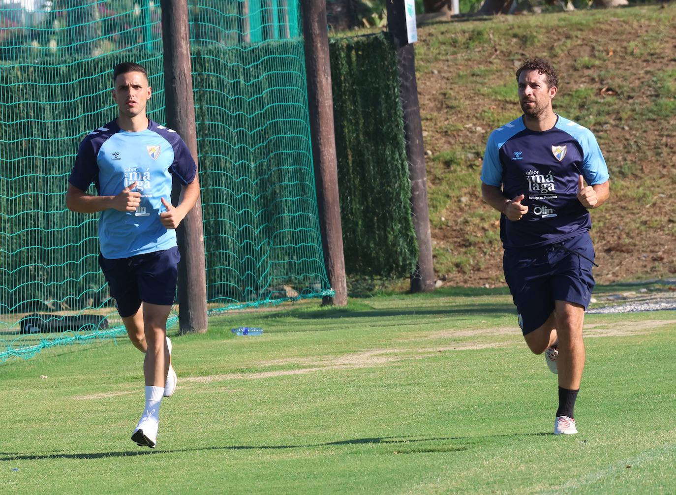 El amistoso entre el Málaga y el Al-Jazira en Marbella, en imágenes