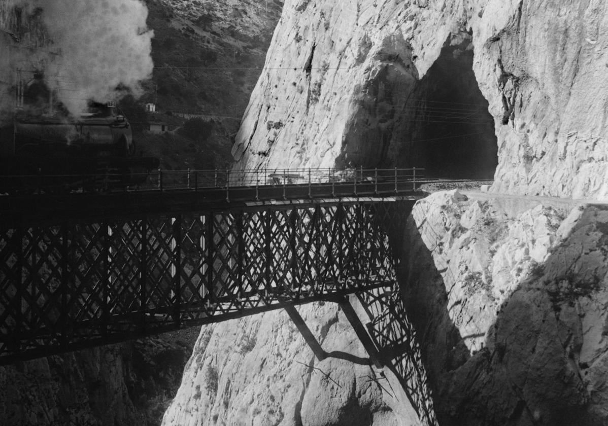 La llegada del tren a Málaga