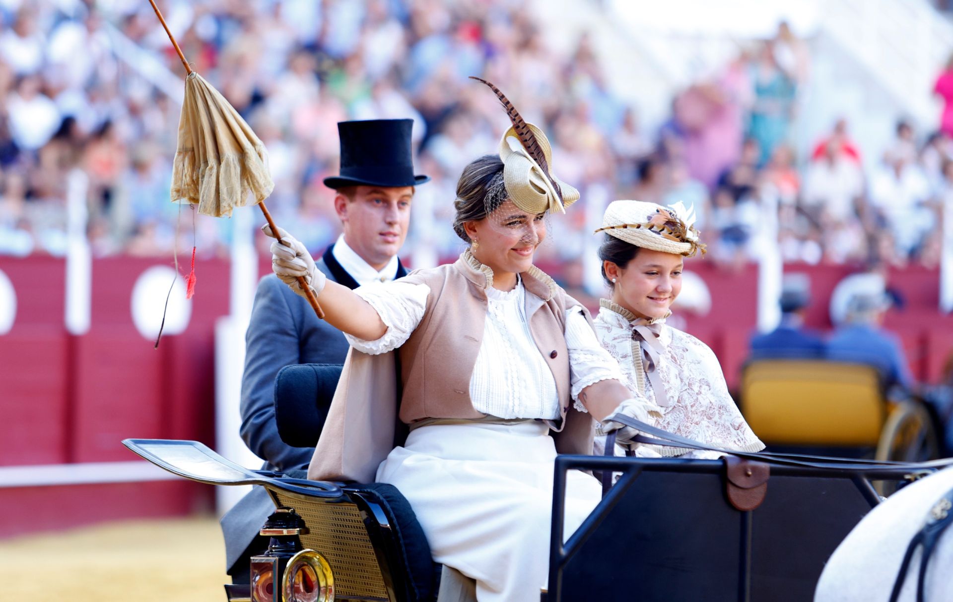 Concurso de Exhibición de Enganches de Caballos Ciudad de Málaga en La Malagueta