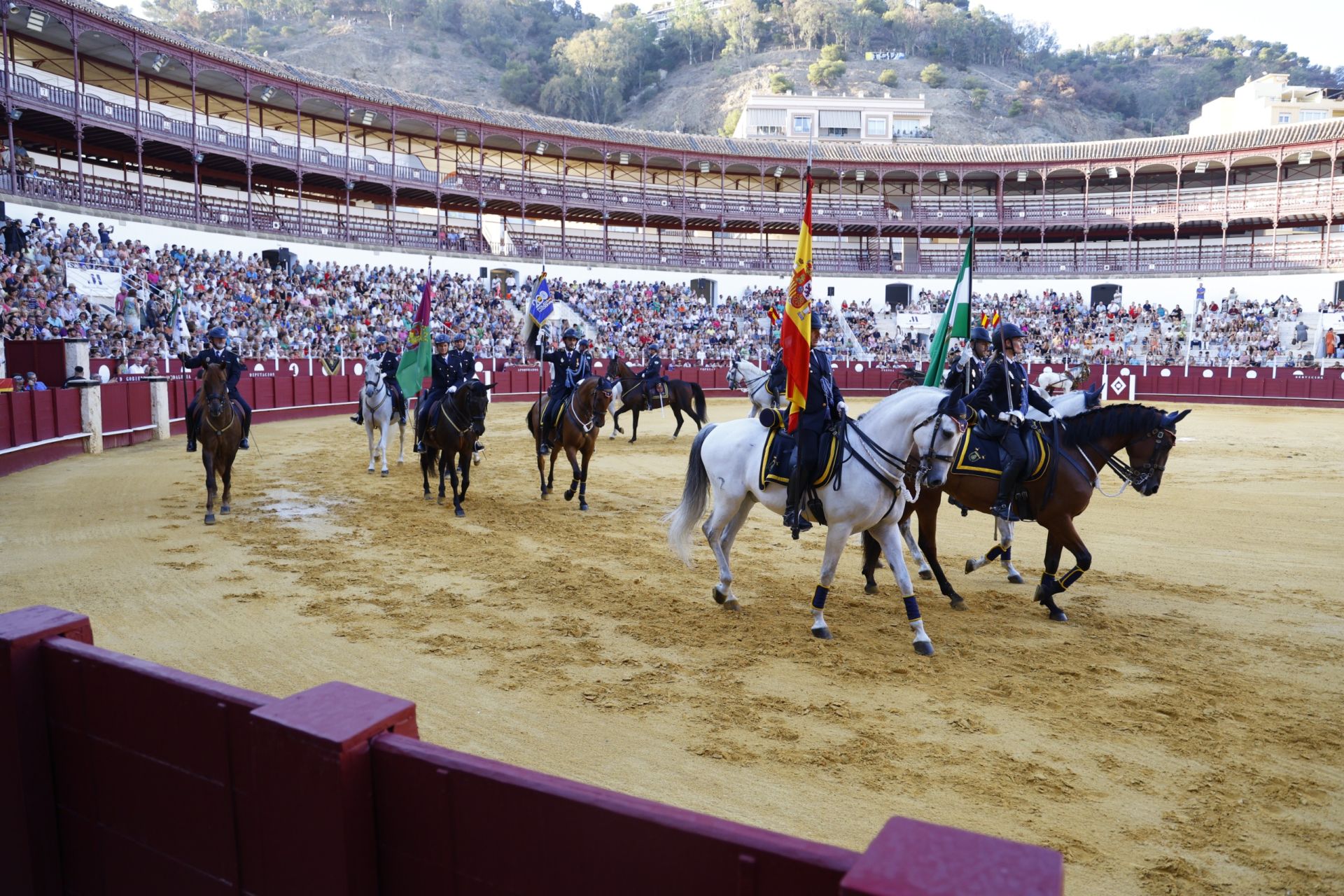 Concurso de Exhibición de Enganches de Caballos Ciudad de Málaga en La Malagueta