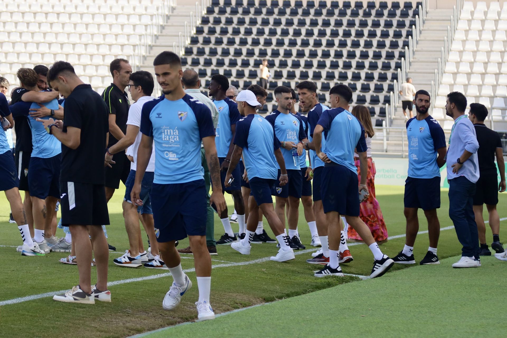 Pretemporada del Málaga: las mejores imágenes del partido contra el Córdoba