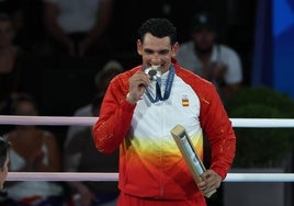 El boxeador marbellí Ayoub Ghadfa, histórico subcampeón olímpico