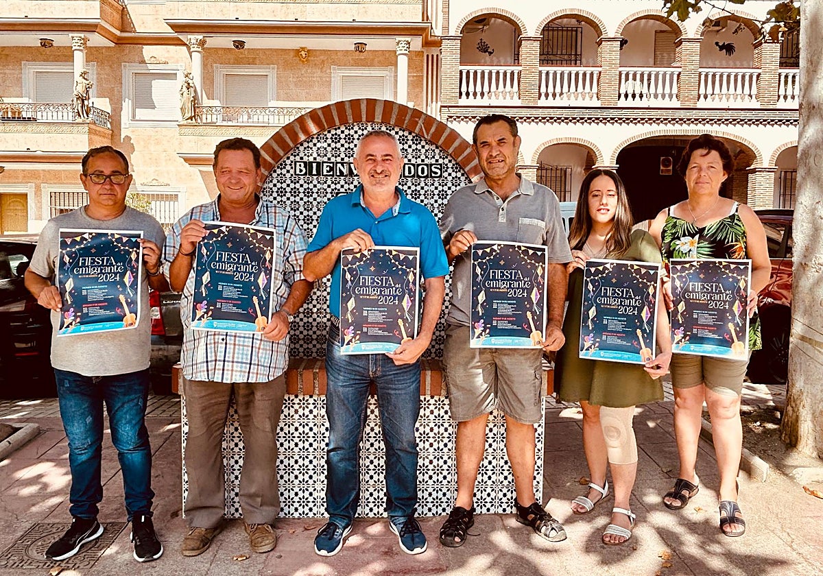 Acto de presentación de la celebración en Cajiz.