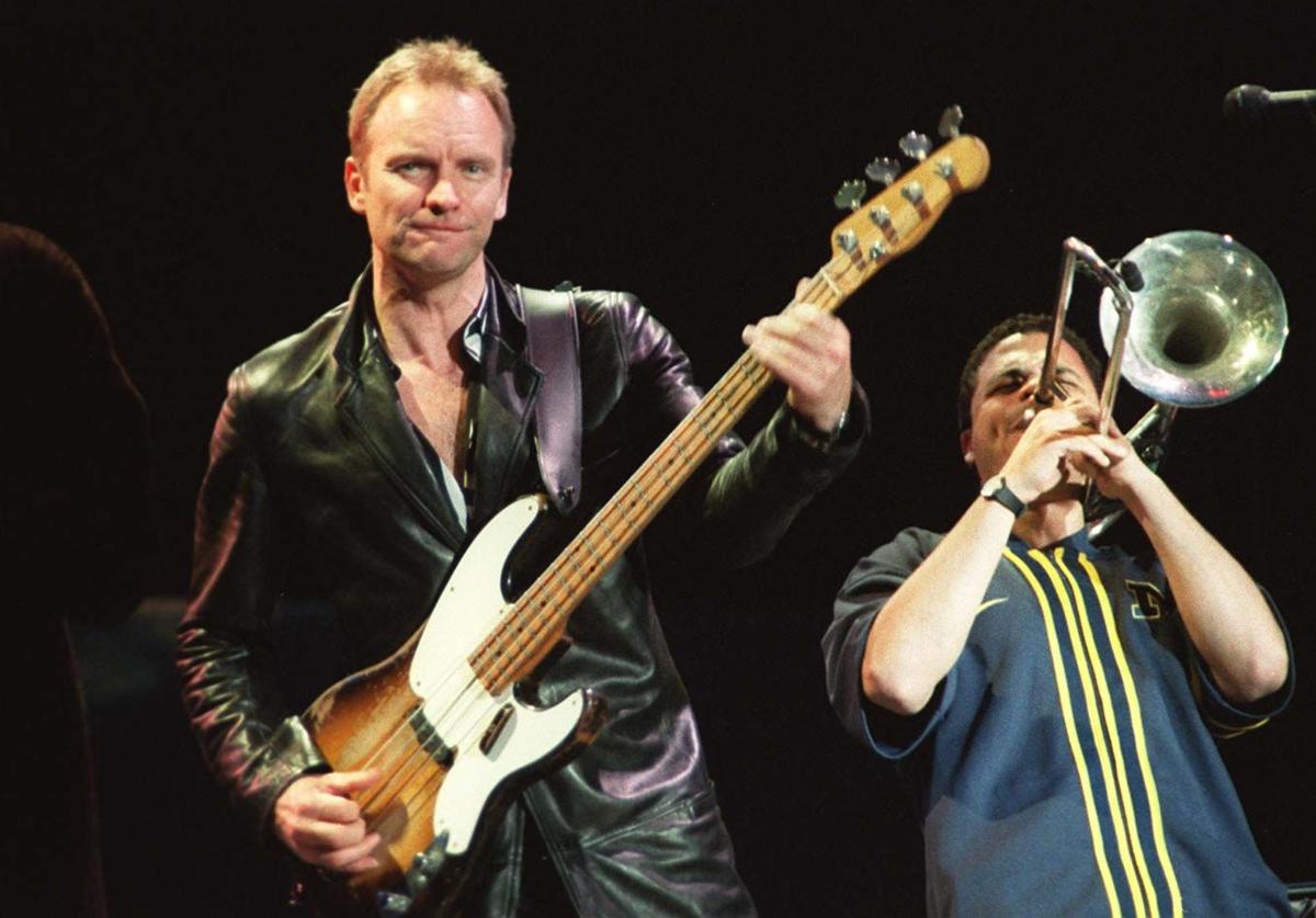 Sting, en un momento del concierto