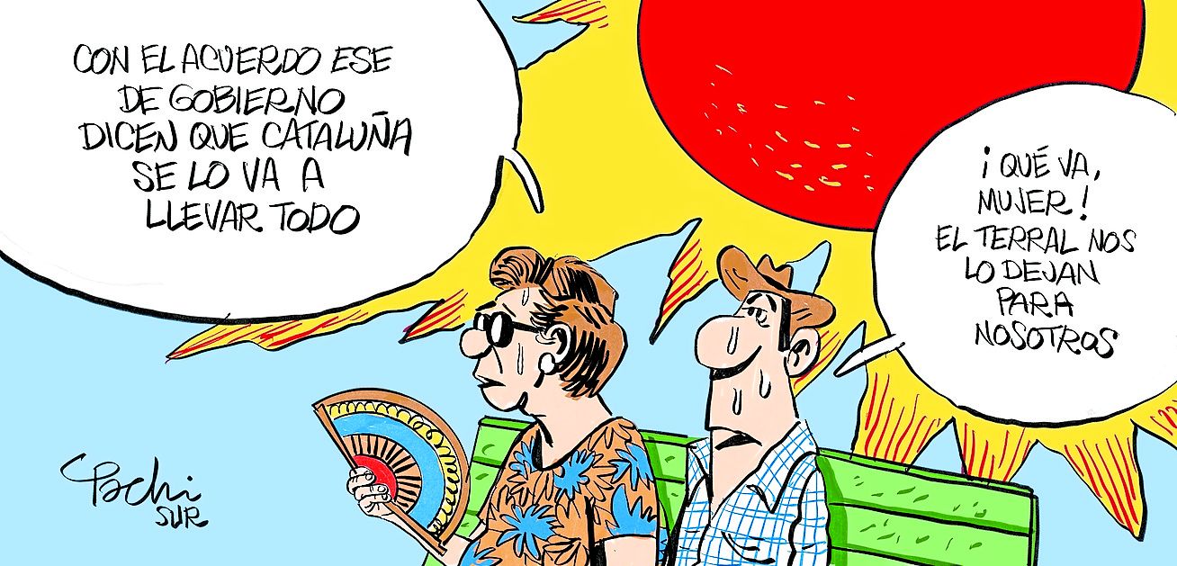 El mes de agosto en las viñetas de Idígoras y Pachi