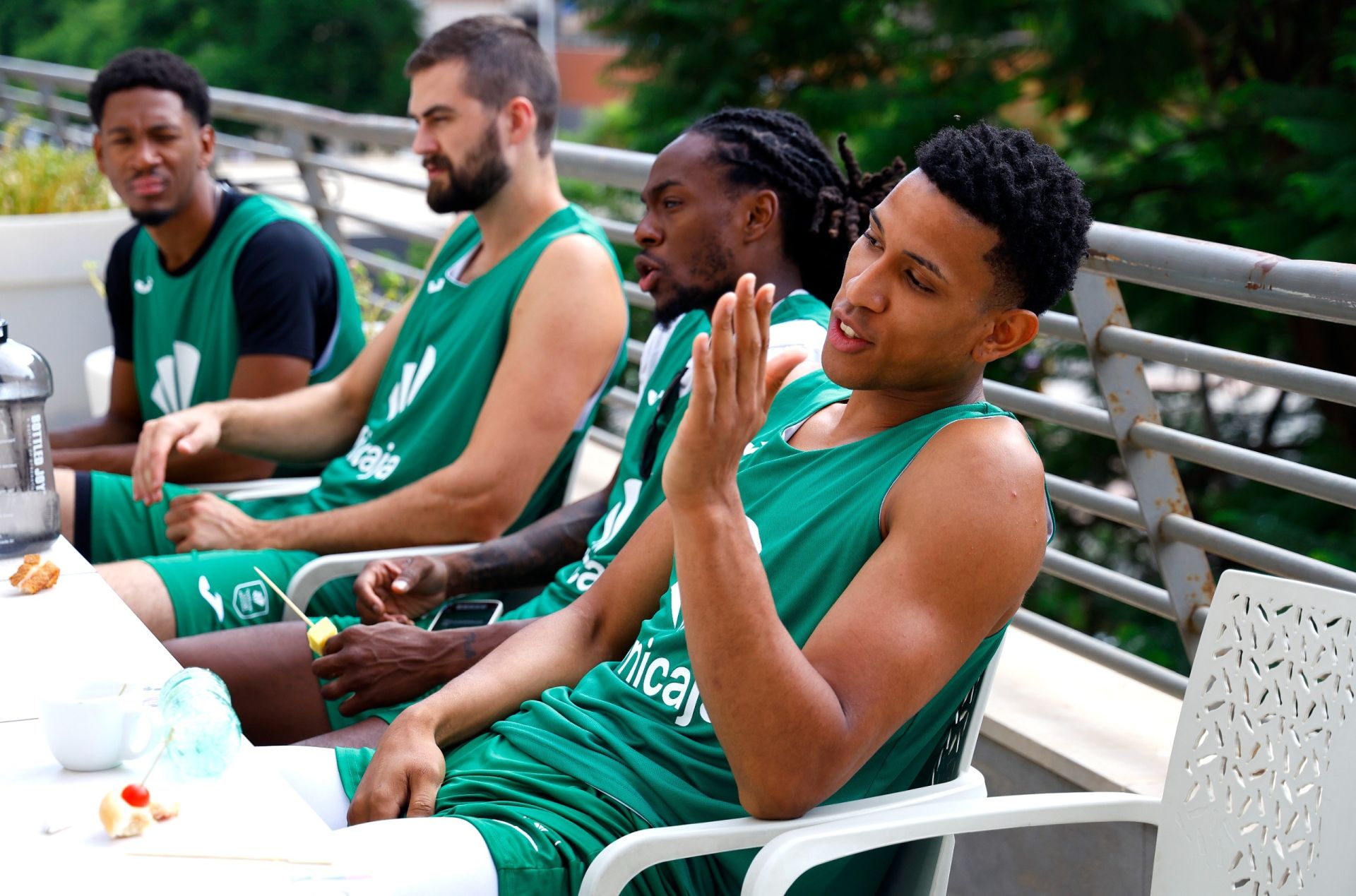 Los jugadores del Unicaja se reencuentran para iniciar la pretemporada