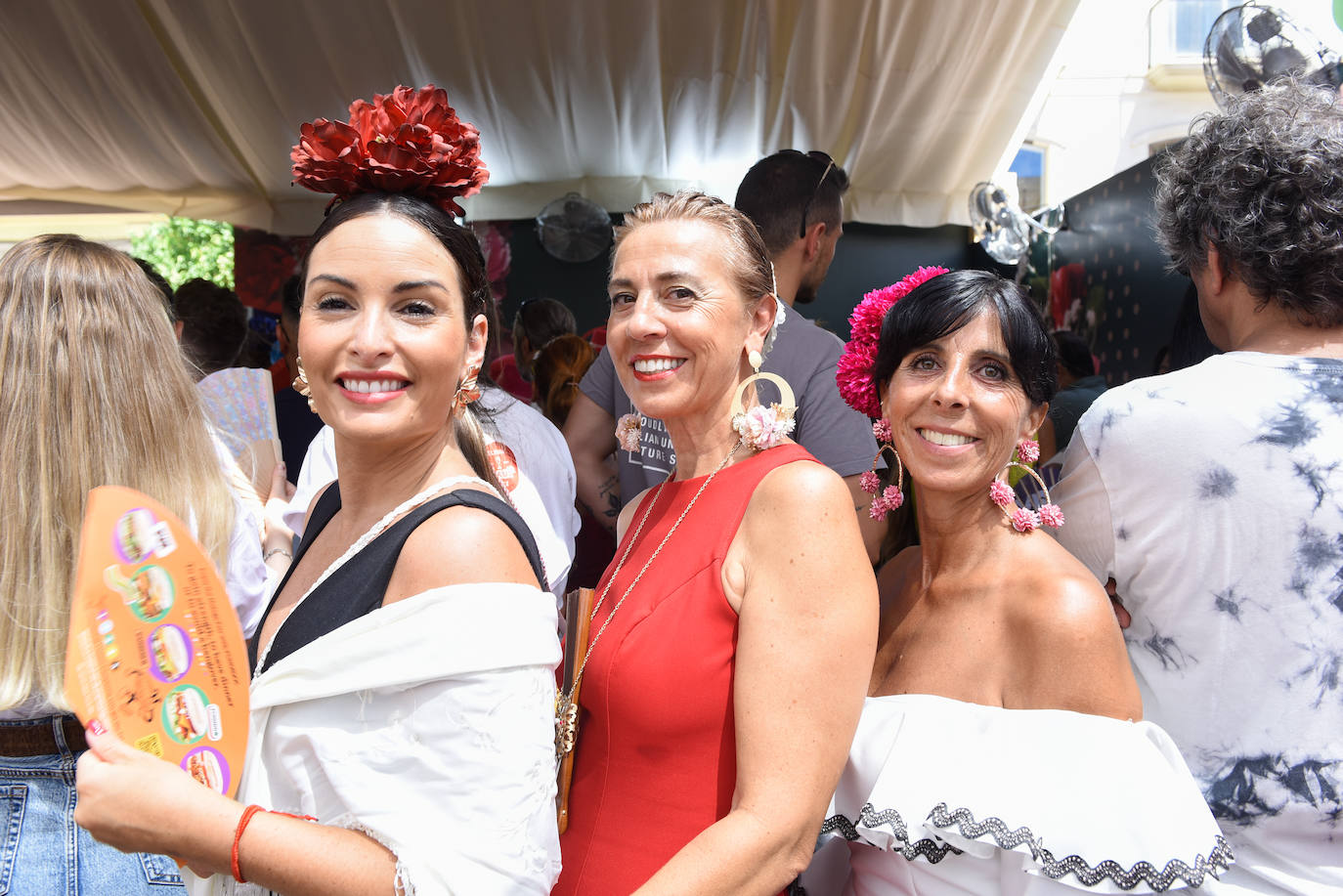 Cristina Vega, Isabel Pérez y Belén González.