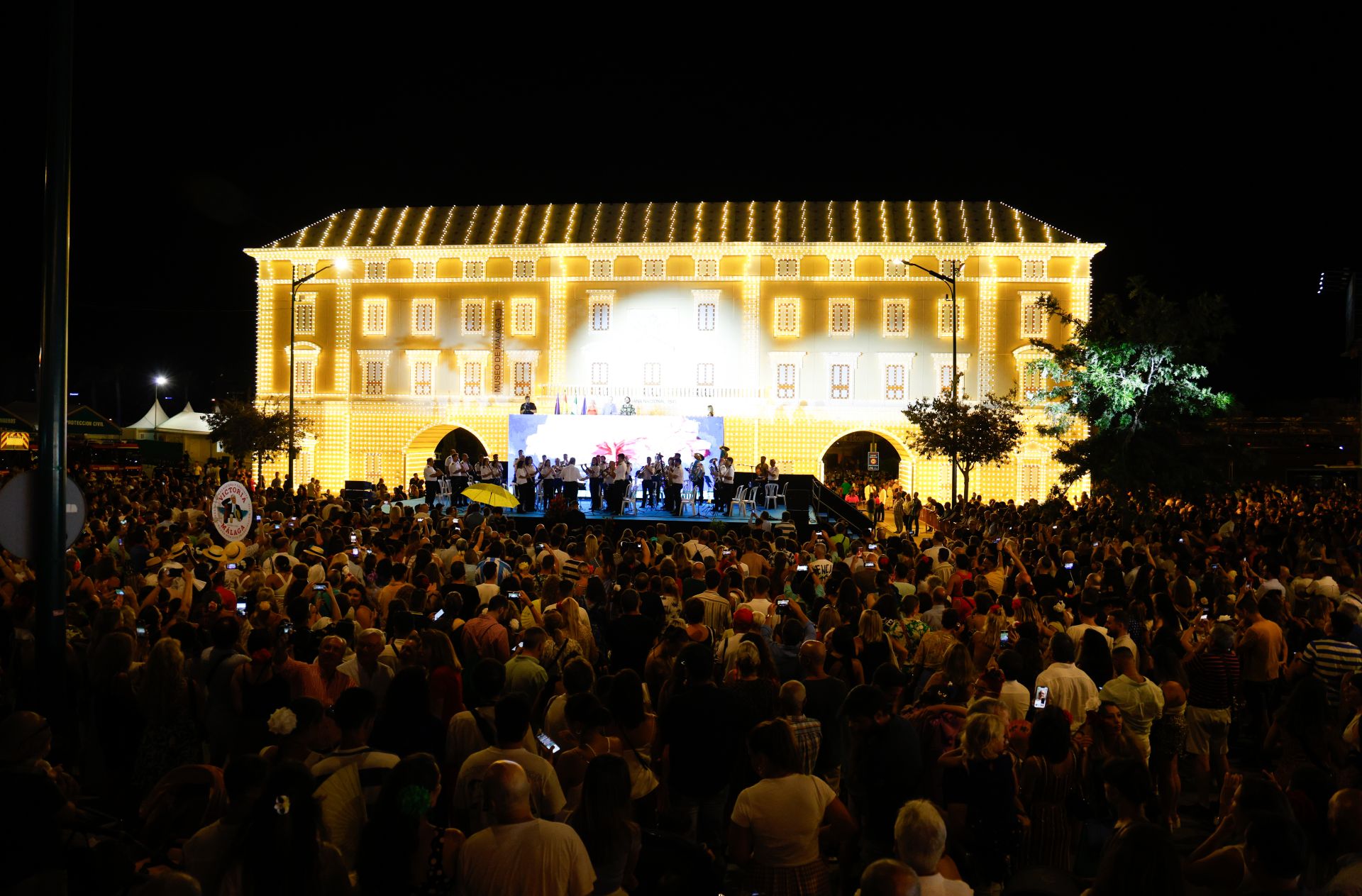 Las mejores imágenes del primer sábado de la Feria de Málaga 2024