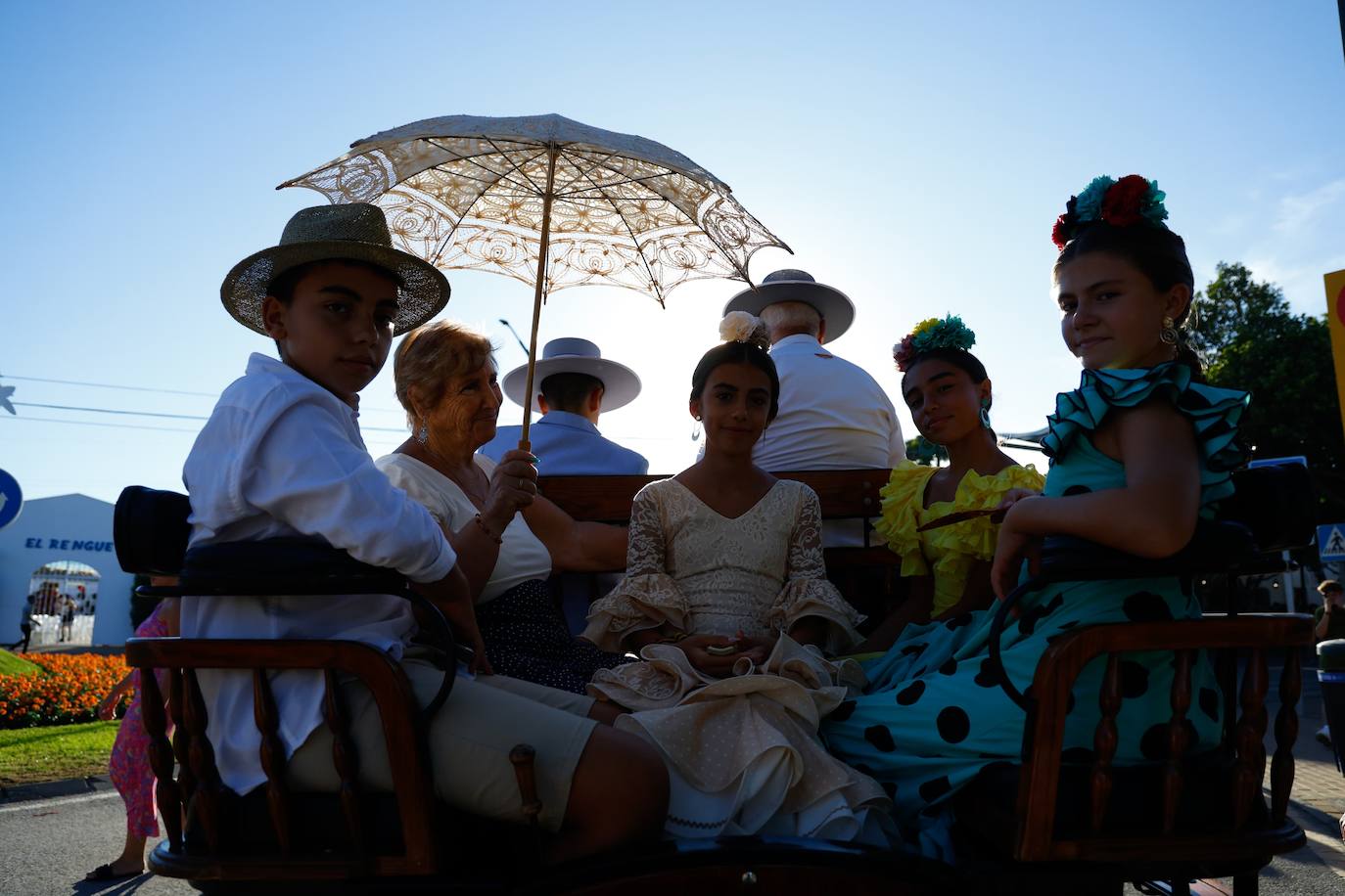 Las mejores imágenes del primer sábado de la Feria de Málaga 2024