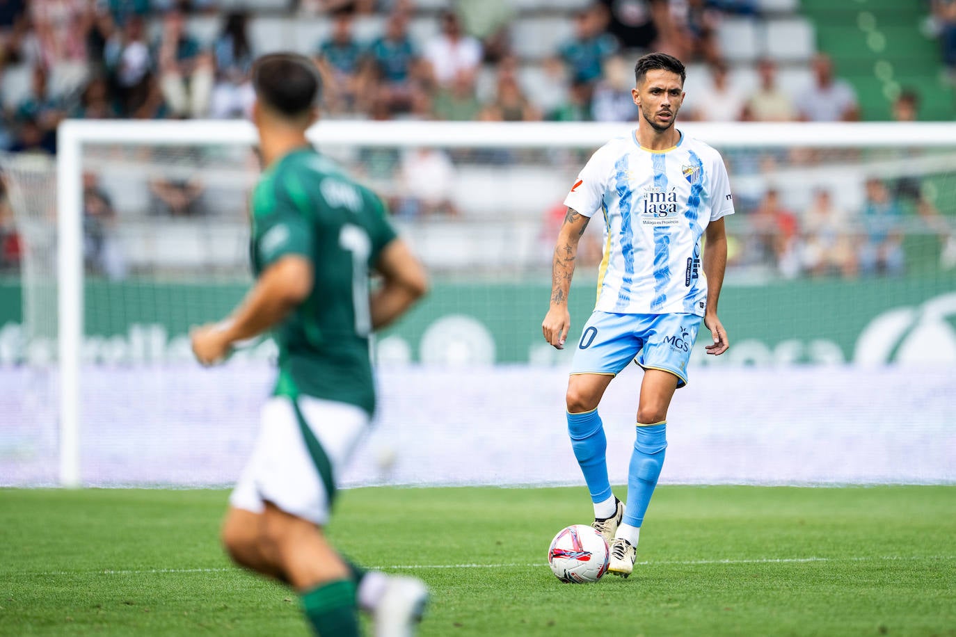 El Racing de Ferrol-Málaga, en imágenes