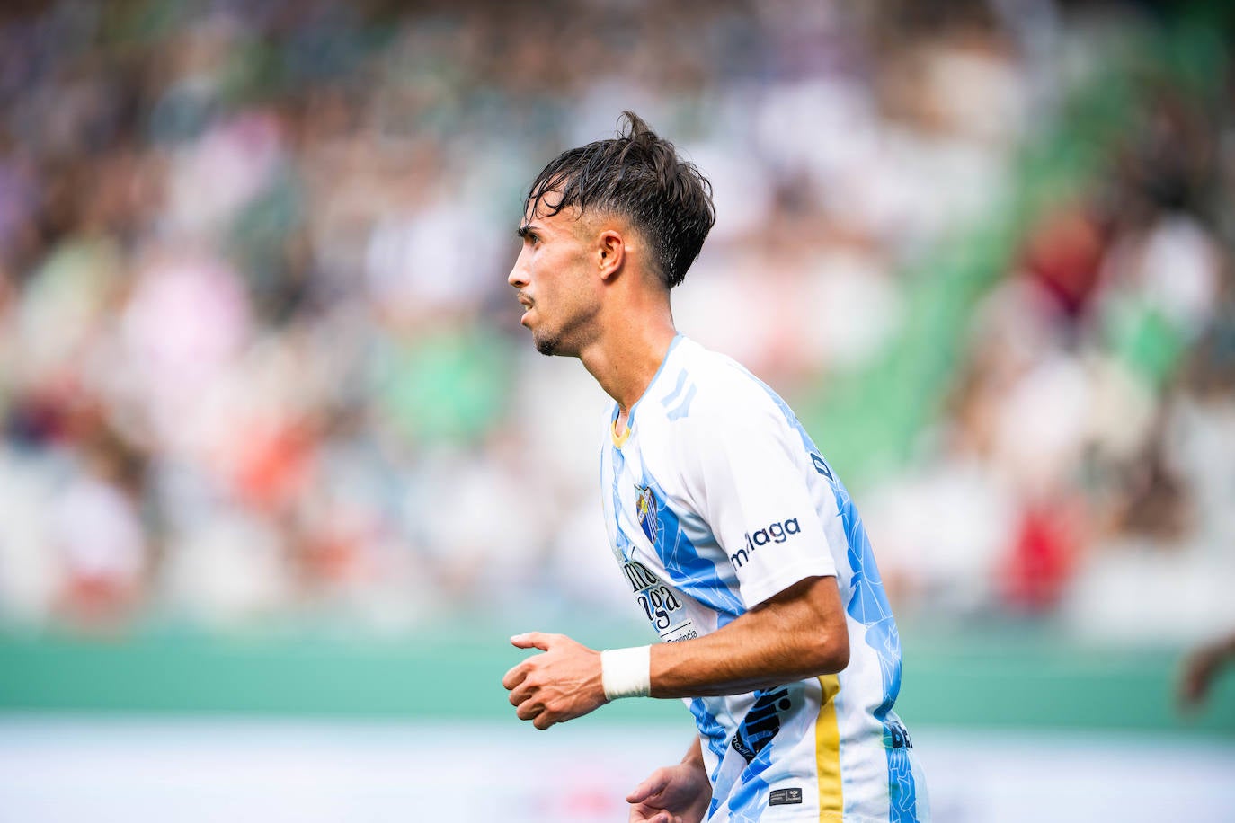 El Racing de Ferrol-Málaga, en imágenes