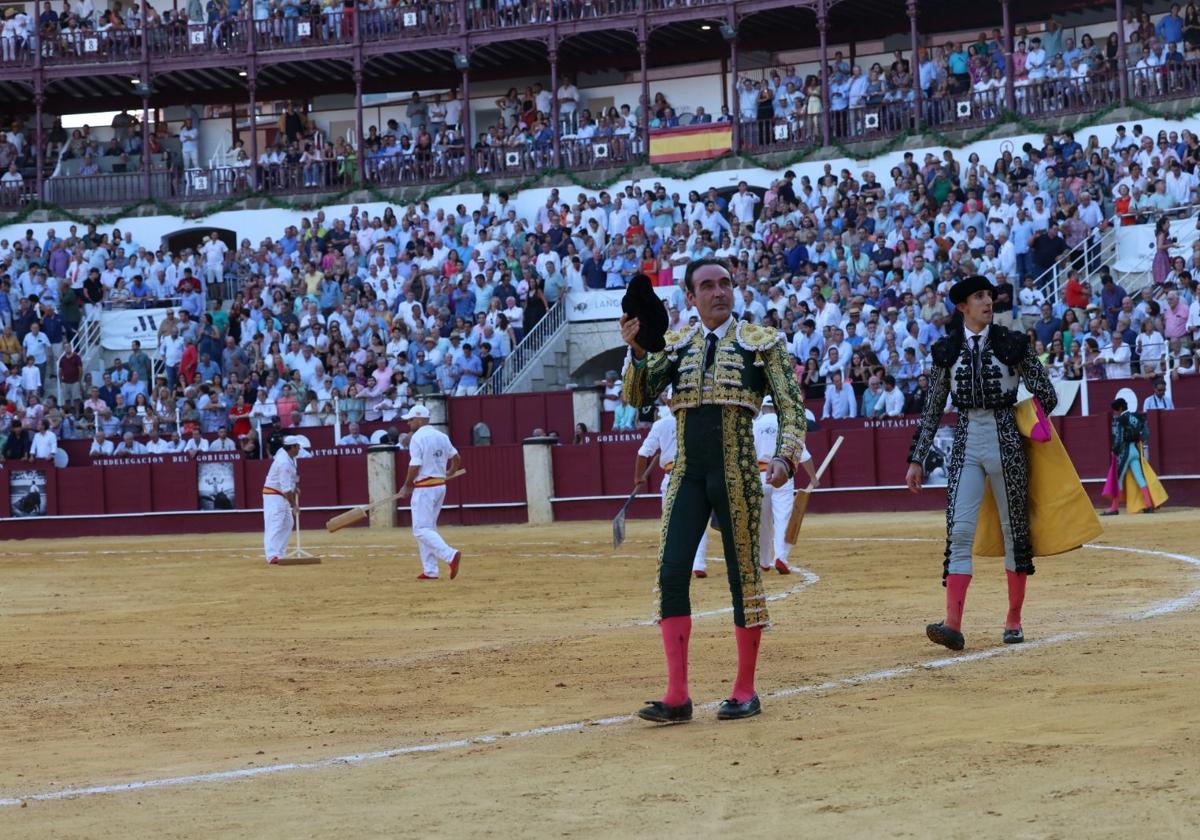 Ponce en su última vuelta al ruedo a LaMalagueta.