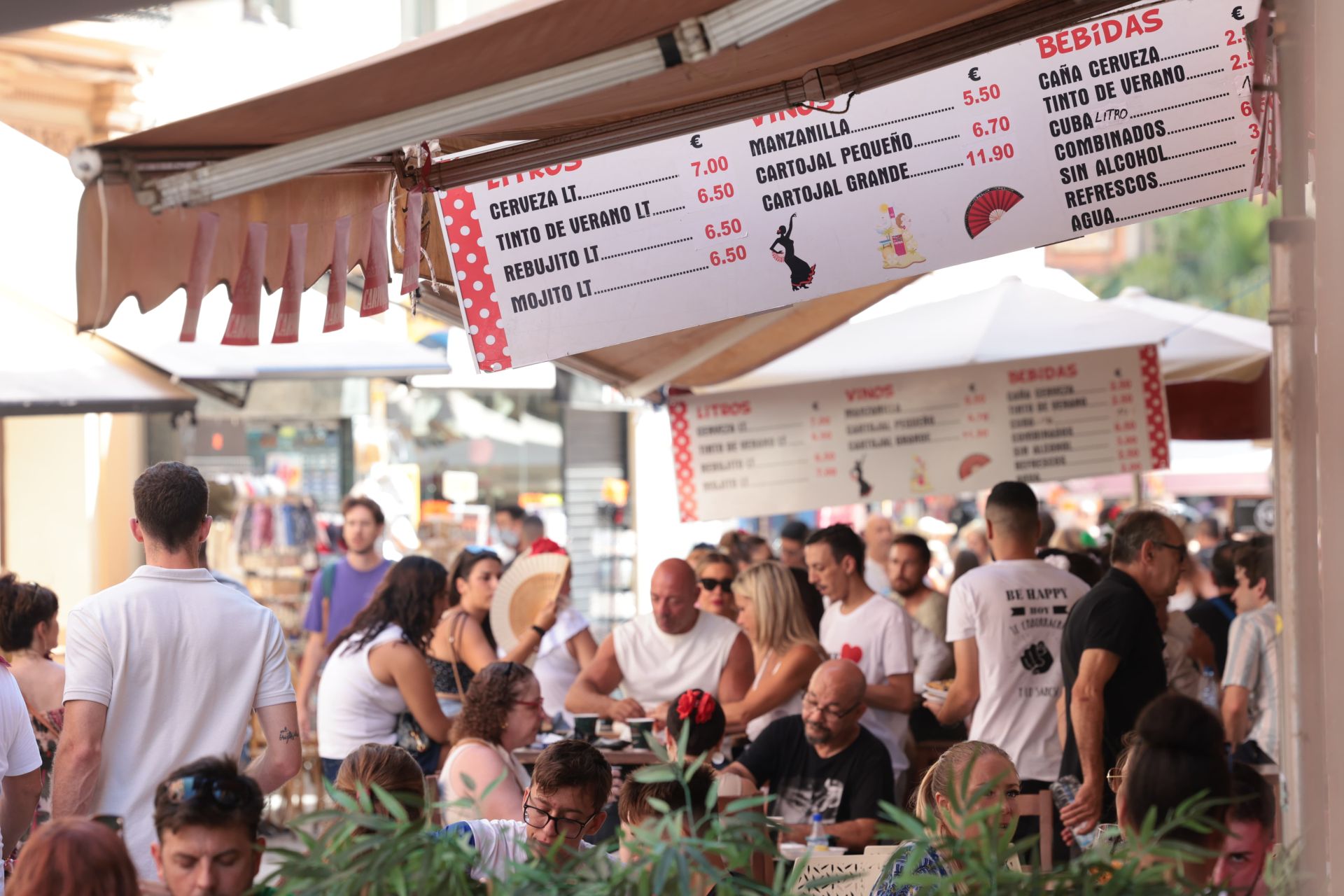 Las mejores fotos de la Feria de Málaga del lunes 19