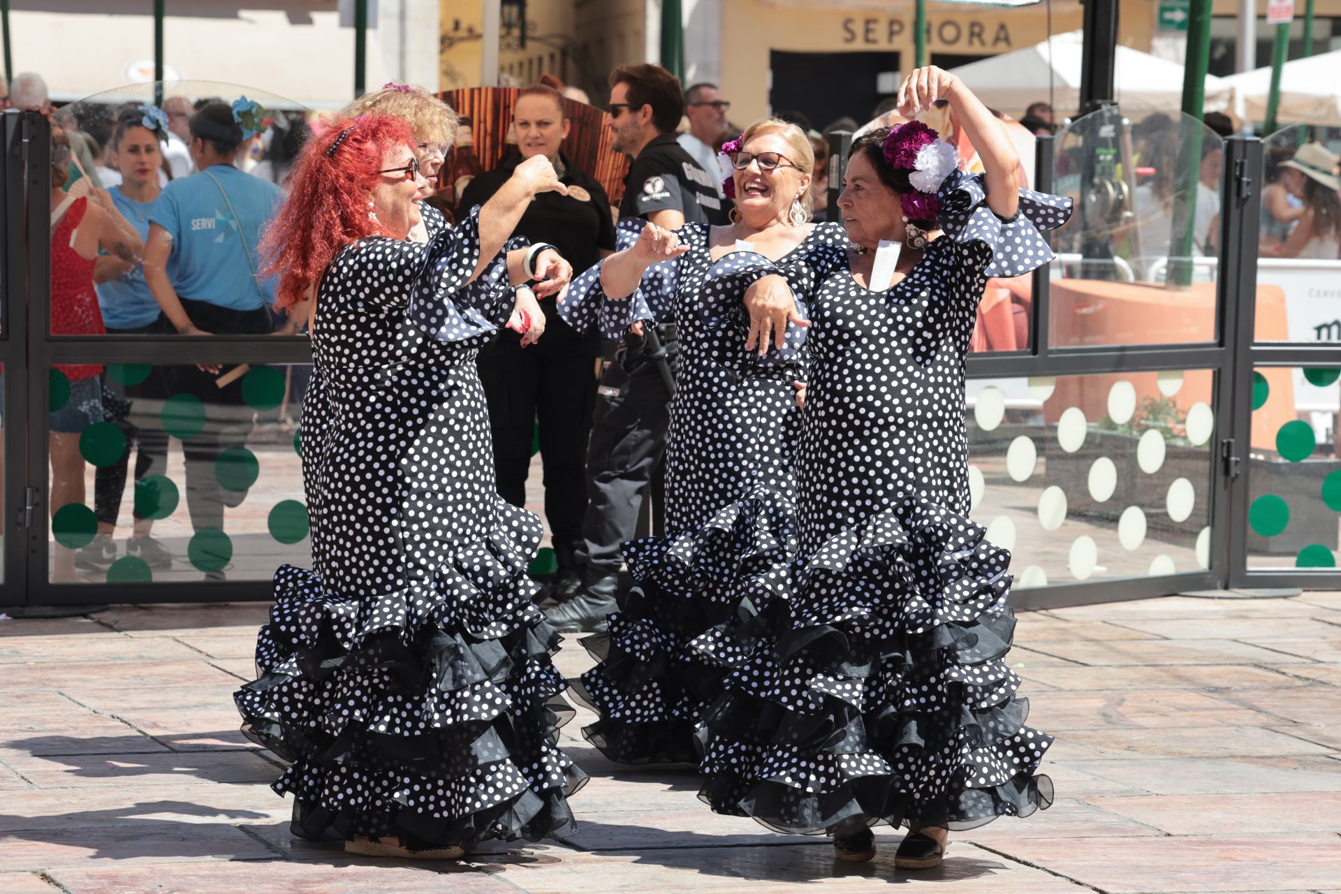 Las mejores fotos de la Feria de Málaga del lunes 19