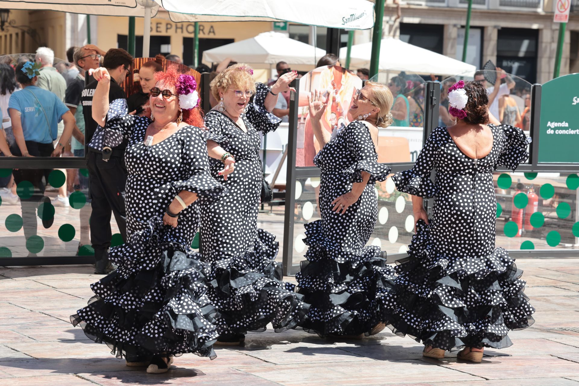 Las mejores fotos de la Feria de Málaga del lunes 19