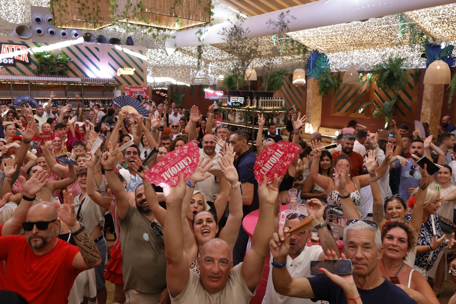 Ambiente de día en el Real este lunes