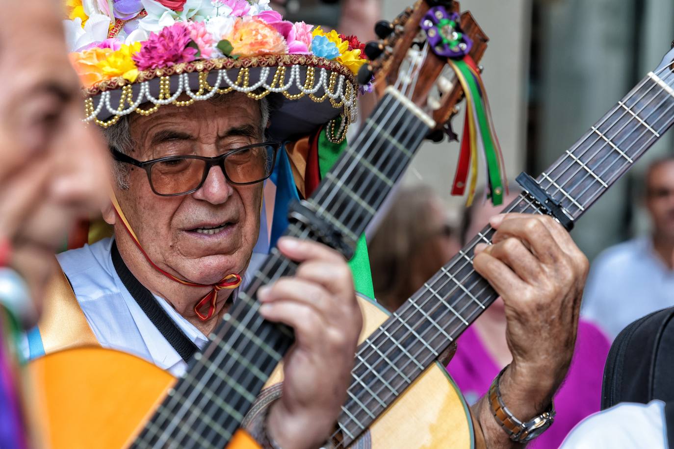 Ambiente en la feria del Centro