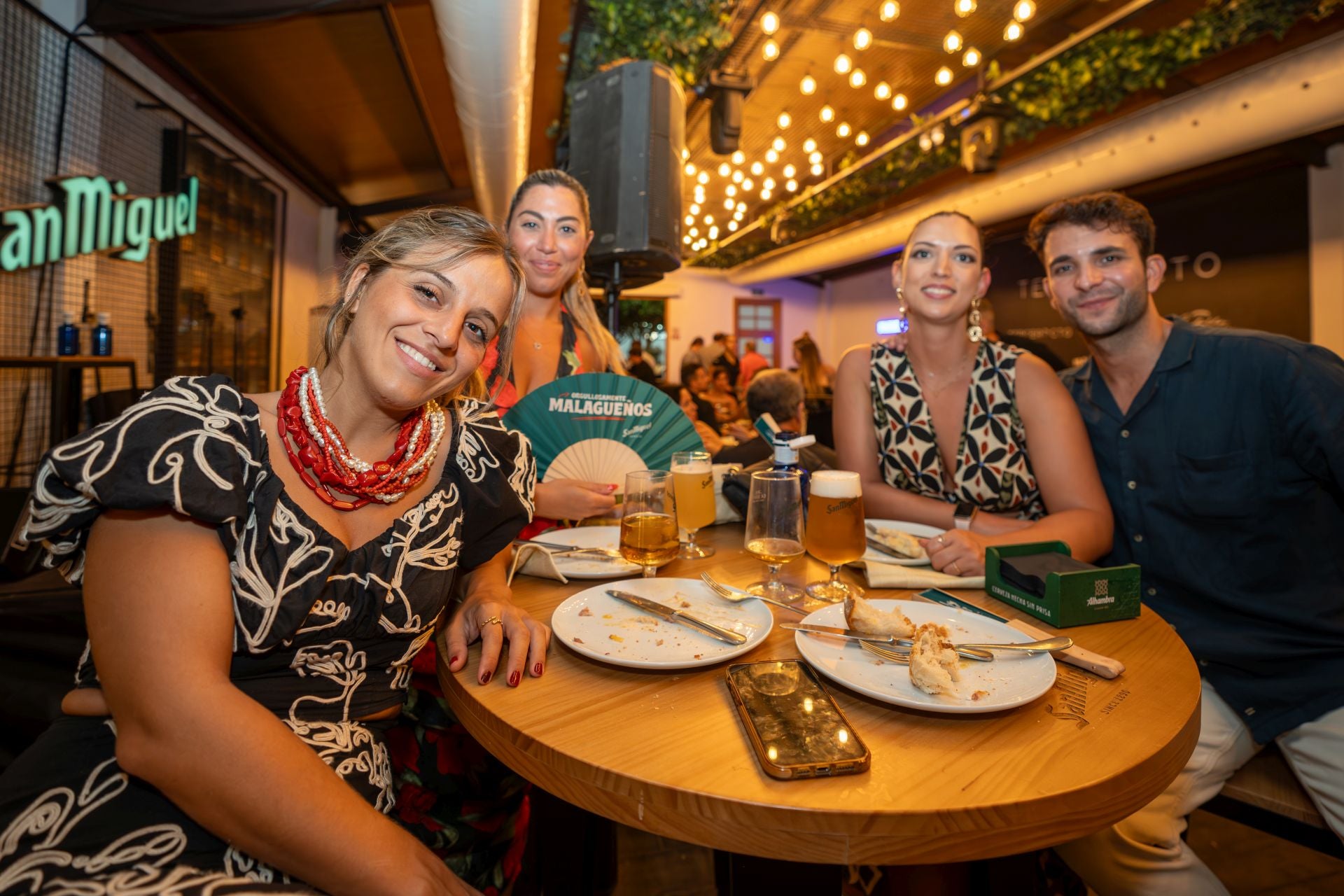 Rosell Bueno, Javier Iglesias, Marta Muñoz y Claudia Jiménez.