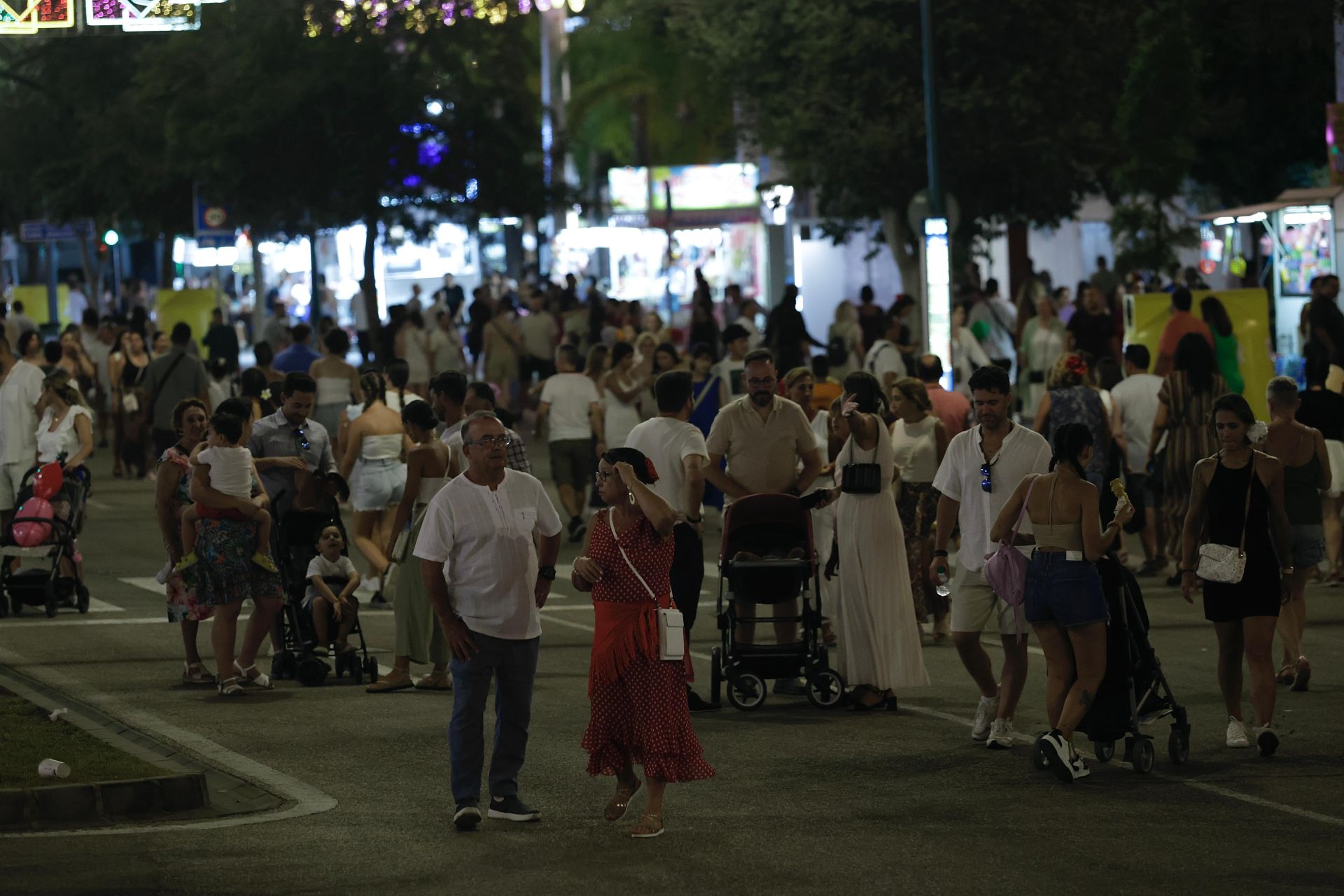 Ambiente en el Real el miércoles por la noche