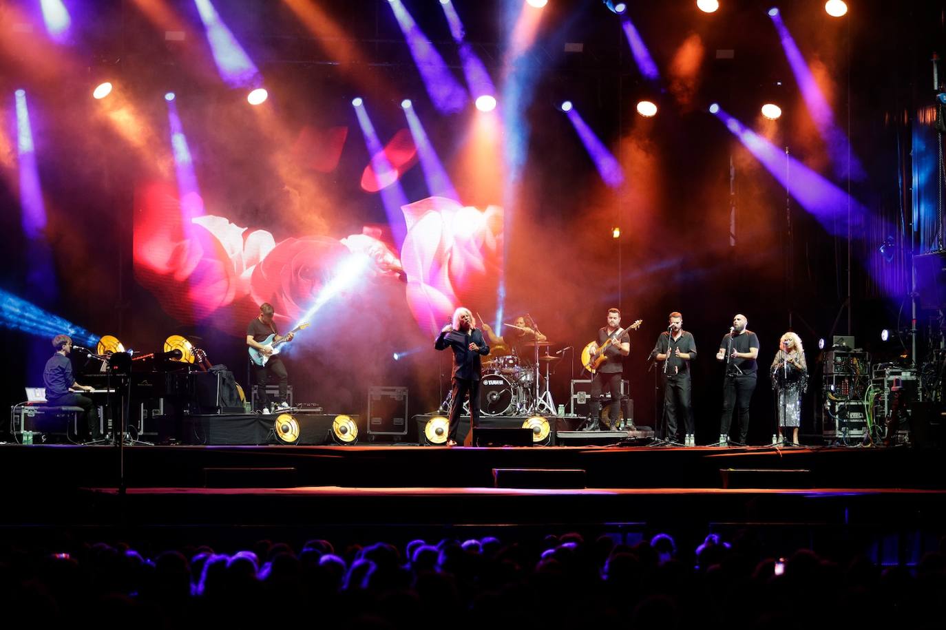 Noche flamenca en la Feria de Málaga