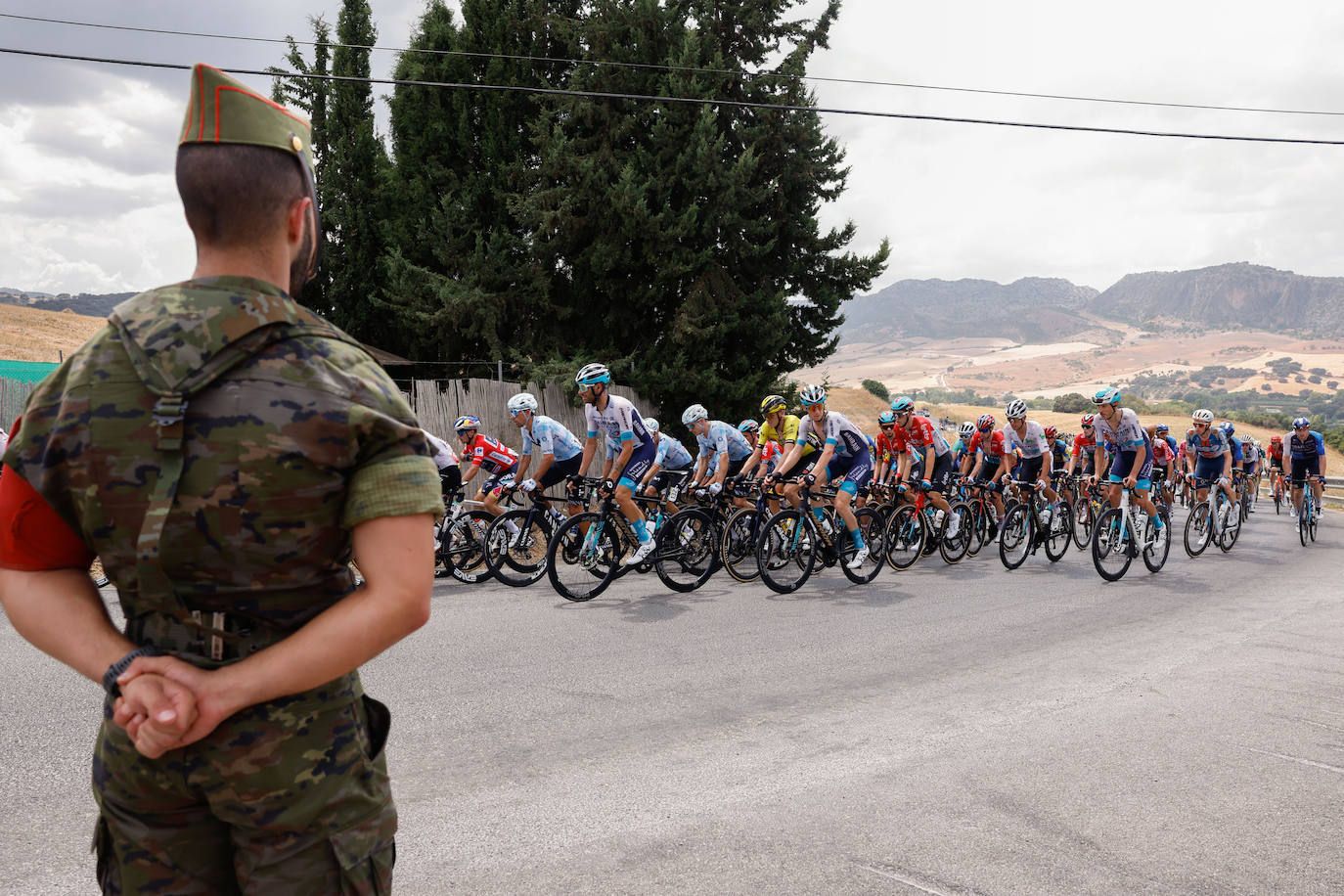 La llegada a Málaga de La Vuelta a España, en imágenes