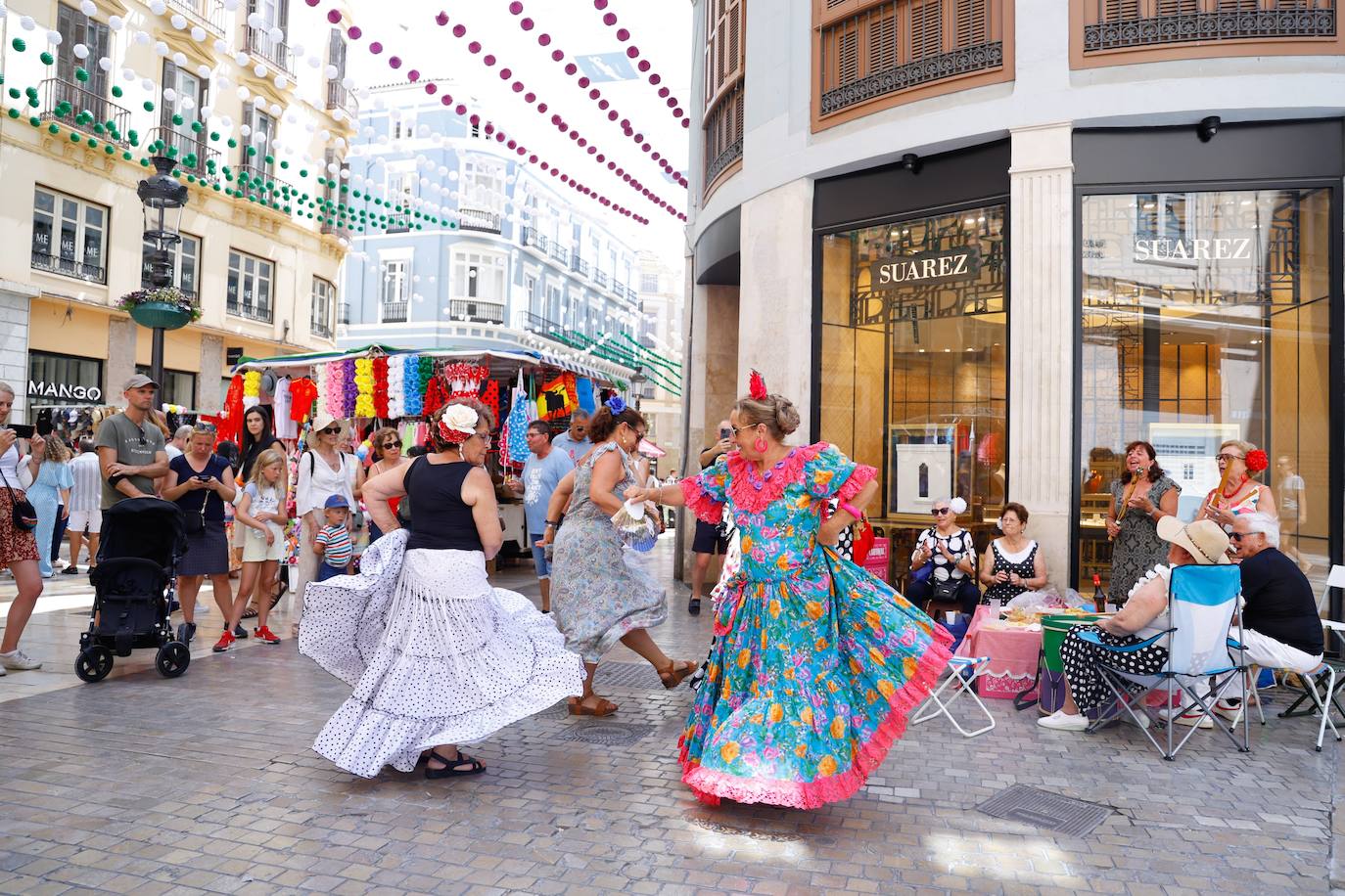 Las mejores fotos del viernes 23 en la Feria de Málaga