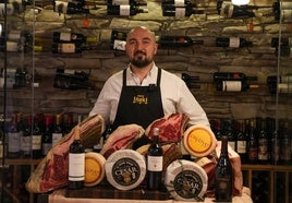 Iñaki Teijón, en el Asador Iñaki.