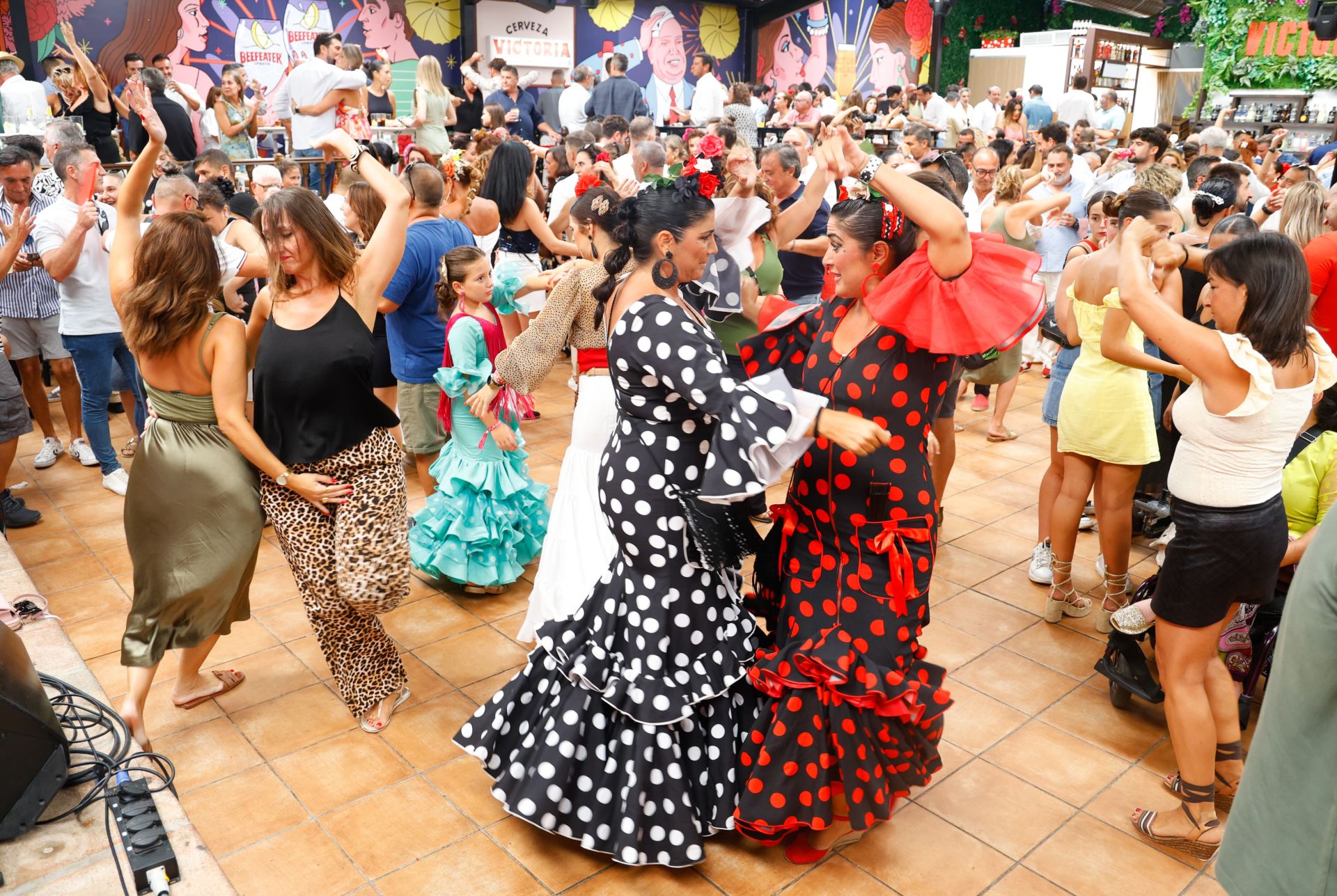 Las mejores fotos del viernes 23 en la Feria de Málaga