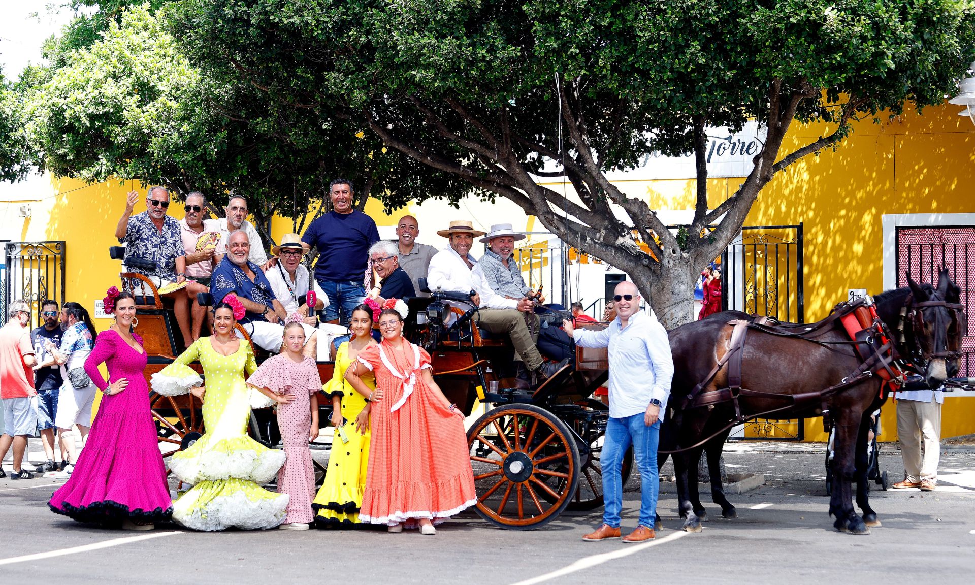 Las mejores fotos del viernes 23 en la Feria de Málaga