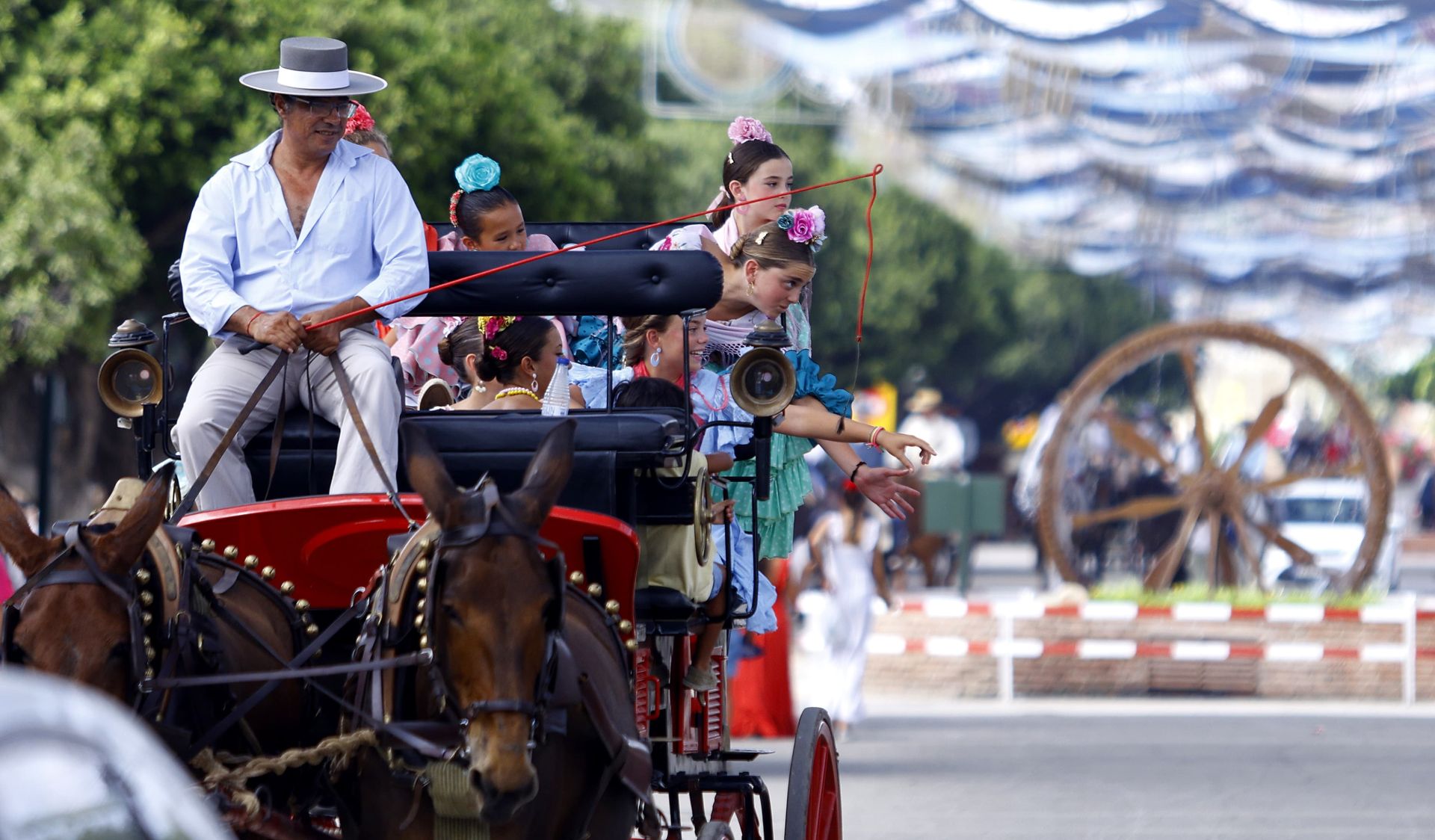 Las mejores fotos del viernes 23 en la Feria de Málaga